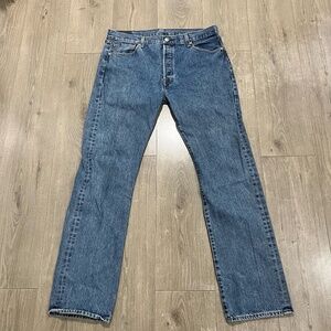 Levi's 501 Men's Denim Blue Jeans W36 L34